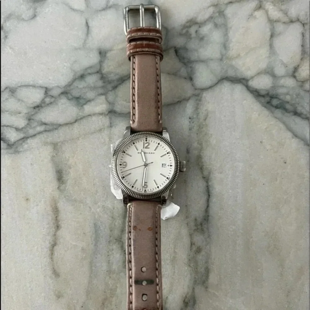 Burberry Smooth Trench Leather Ladies Watch BU7822